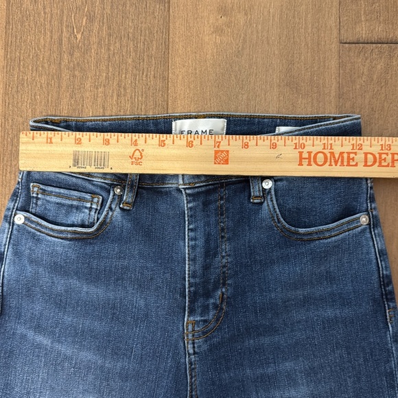 NEW Frame Denim Le Crop Mini Boot High Rise Jeans size 25 - Picture 10 of 13